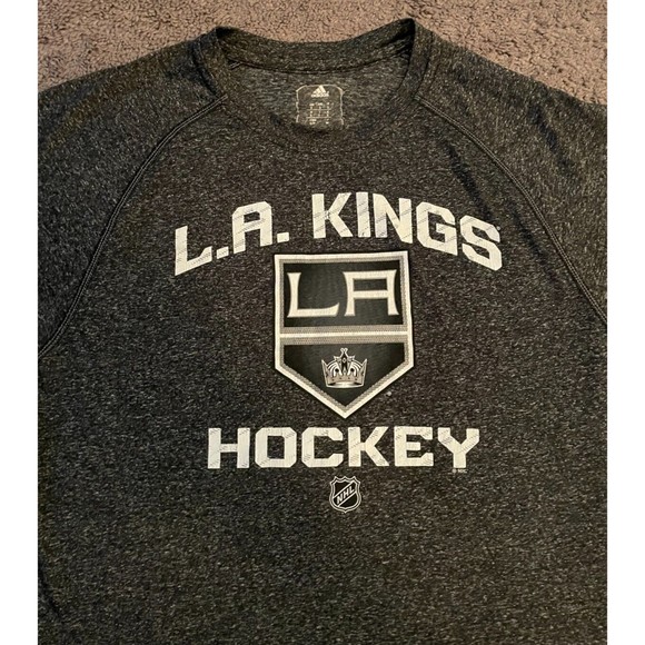 2015 Men's Adidas NHL Los Angeles Kings Stadium Series Levi's Stadium T-Shirt - Picture 3 of 6